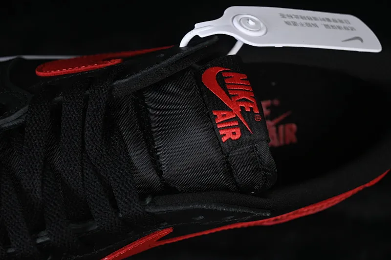 All categories Air Jordan Jordan series basketball shoes Air Jordan 1 Low Air Jordan 1 Low OG "Banned" AJ1 Joe 1 banned XX low-top cultural and casual sneakers HQ6998-001
